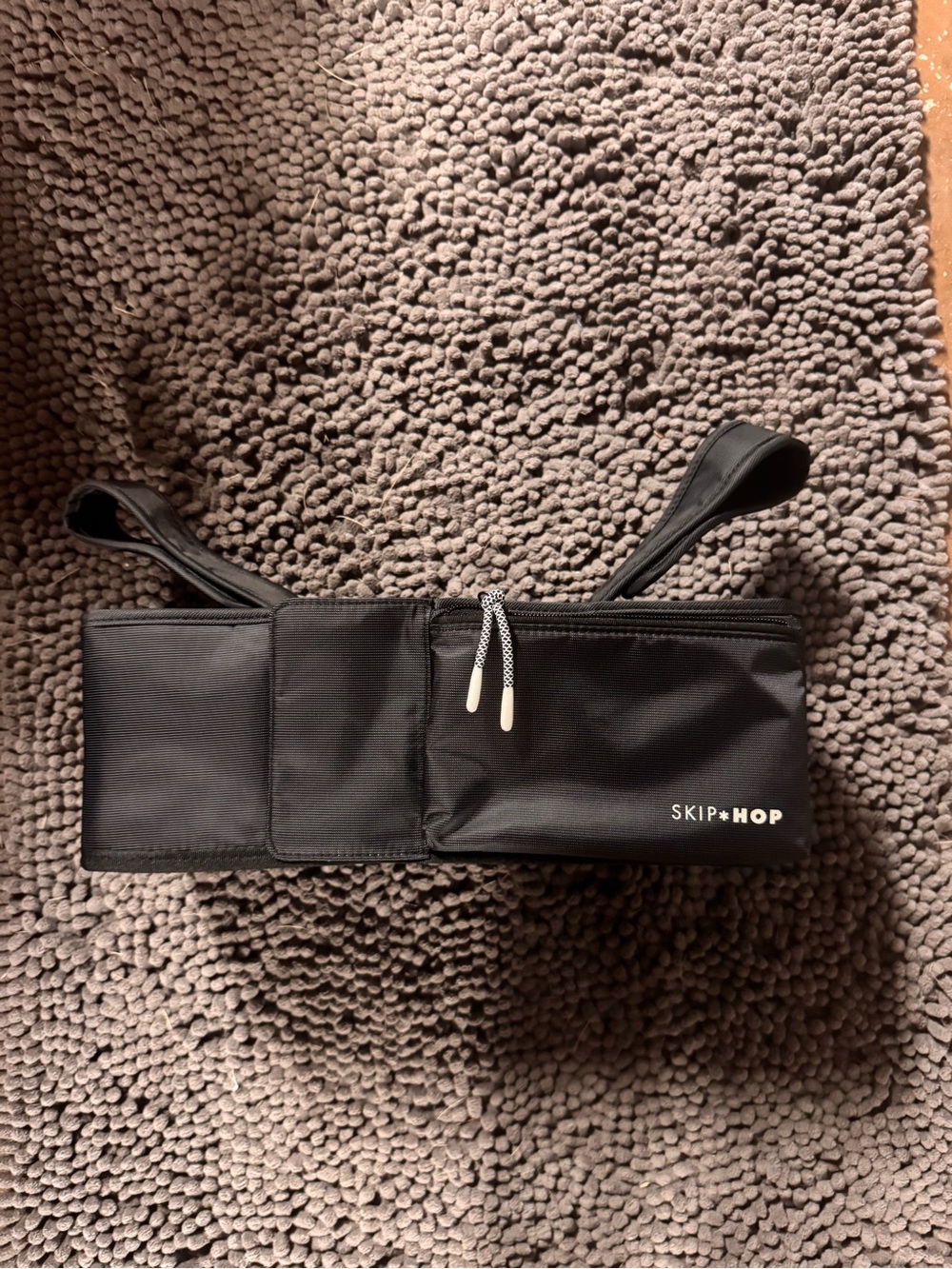 Skip Hop Black Stroller Organizer